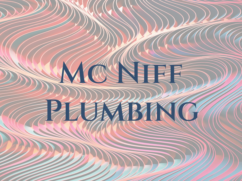 Mc Niff Plumbing