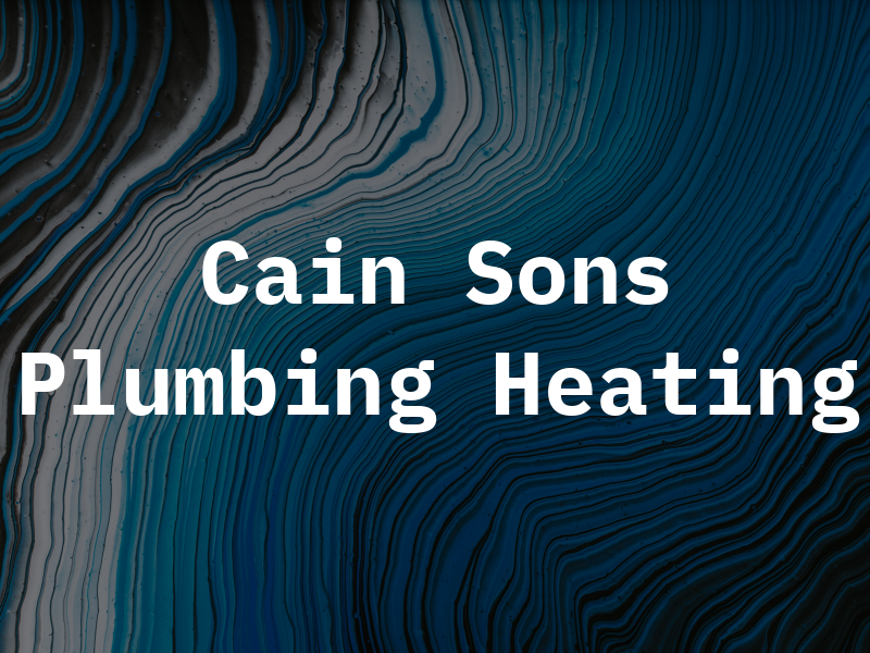 Mc Cain & Sons Plumbing & Heating