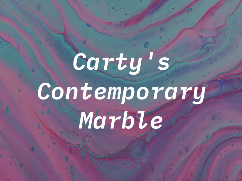 Mc Carty's Contemporary Marble