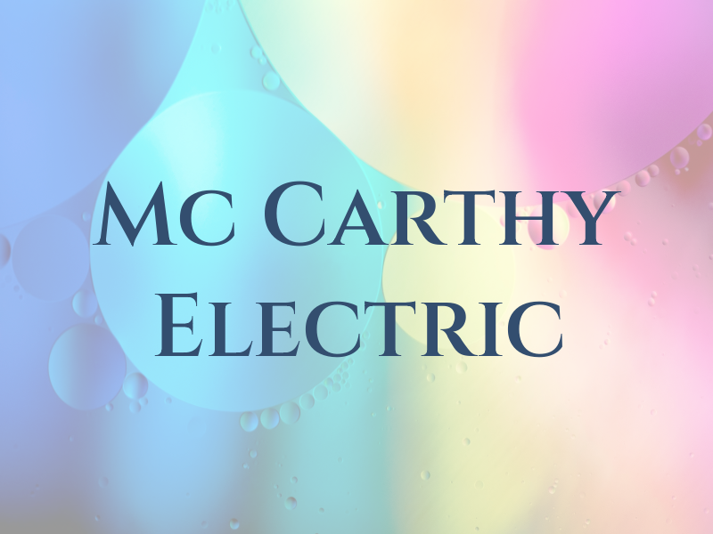 Mc Carthy Electric