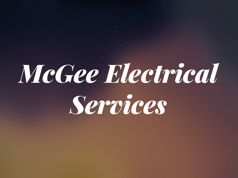 McGee Electrical Services