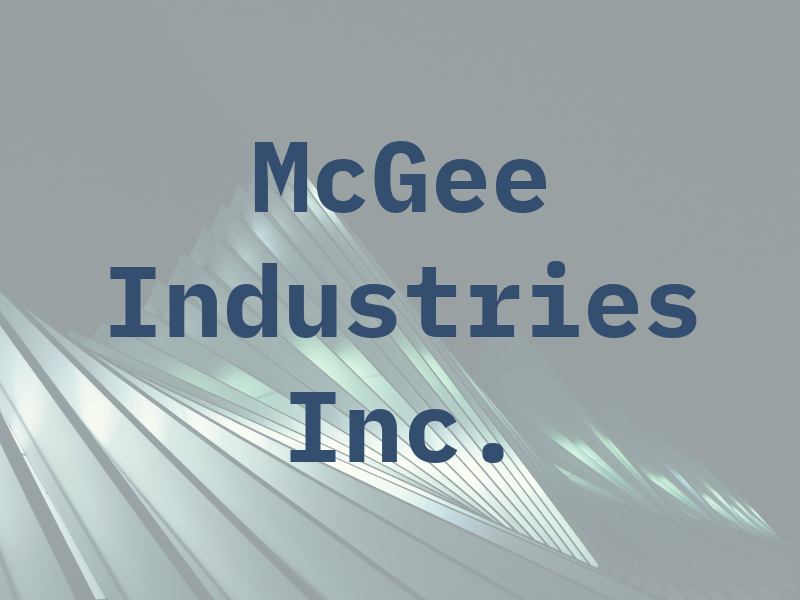 McGee Industries Inc.