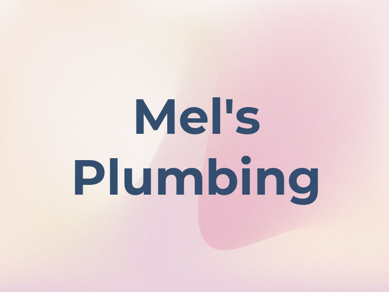 Mel's Plumbing