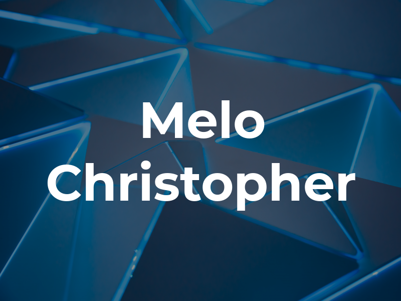 Melo Christopher