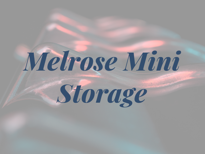 Melrose Mini Storage