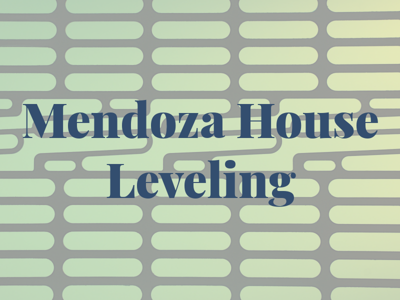 Mendoza House Leveling