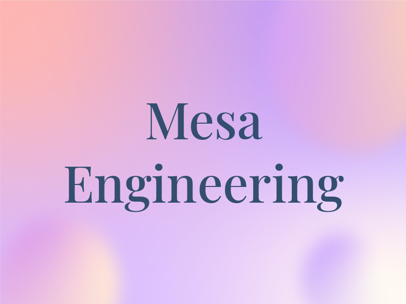 Mesa Engineering