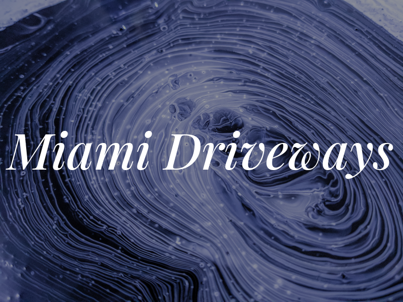 Miami Driveways