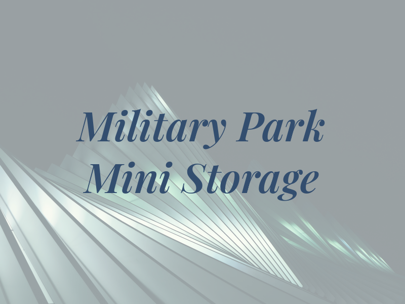 Military Park Mini Storage