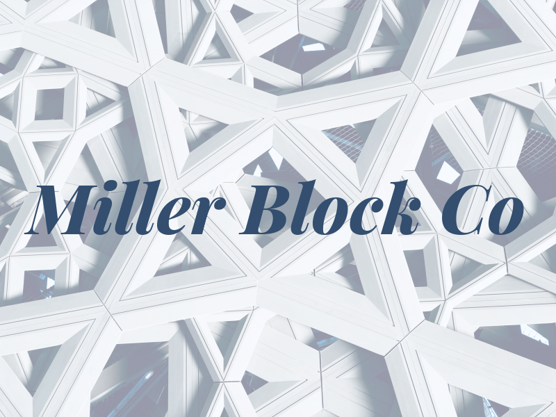 Miller Block Co
