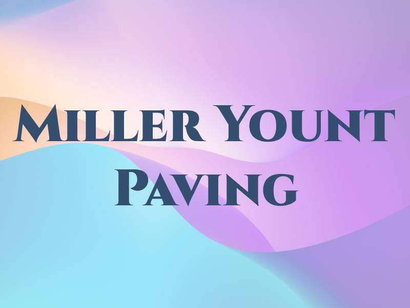 Miller Yount Paving Co