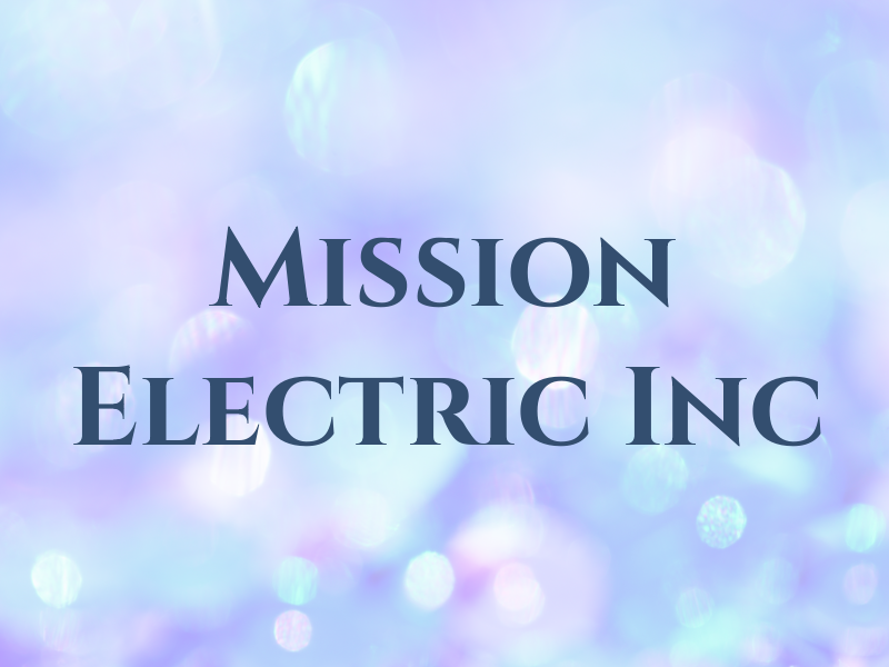 Mission Electric Inc