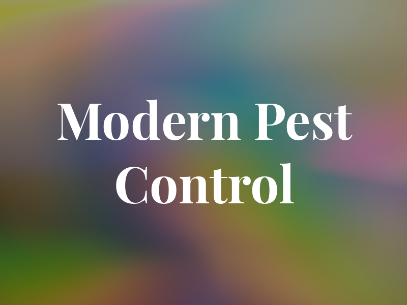 Modern Pest Control