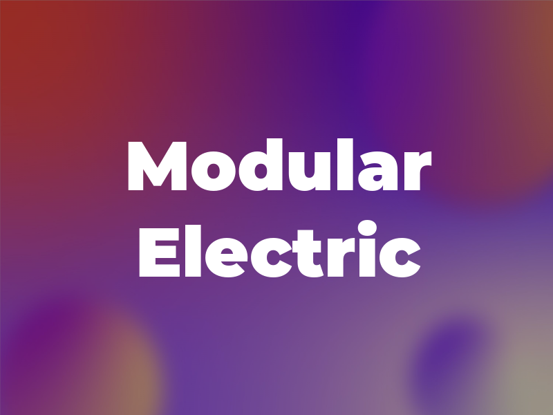 Modular Electric