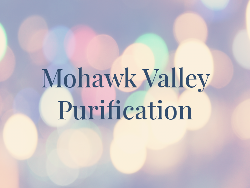 Mohawk Valley Wtr Purification