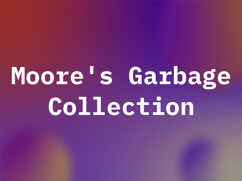 Moore's Garbage Collection