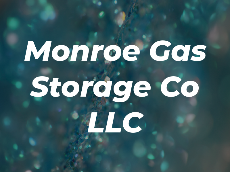 Monroe Gas Storage Co LLC