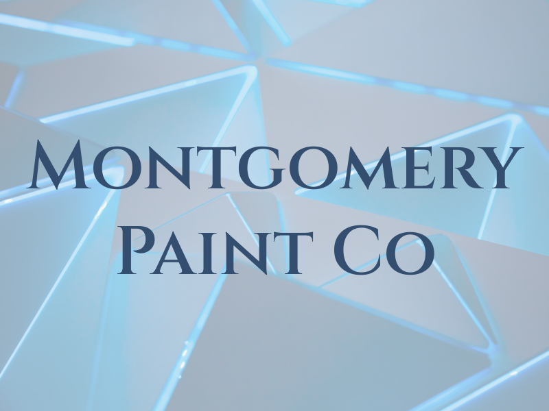 Montgomery Paint Co