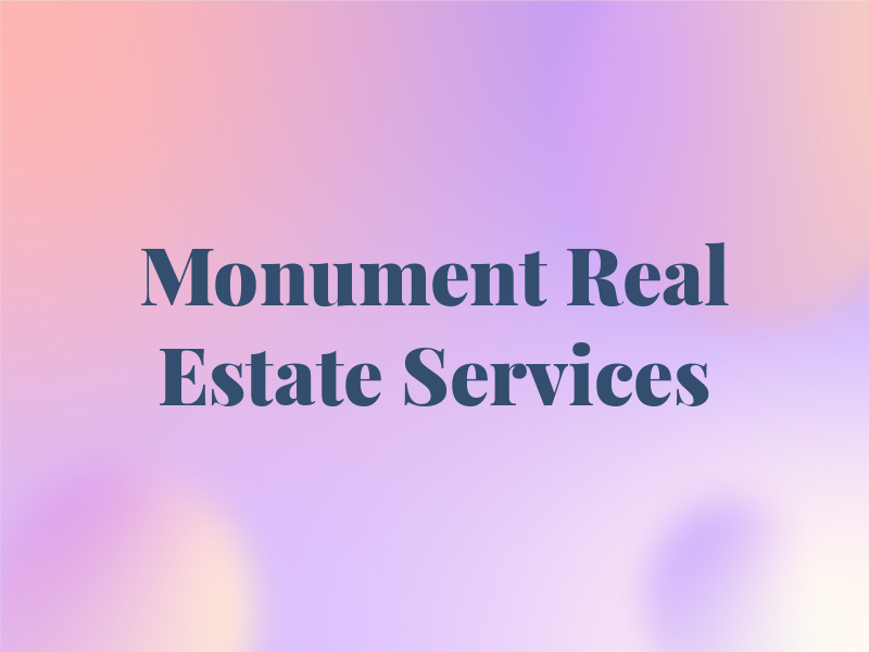 Monument Real Estate Services