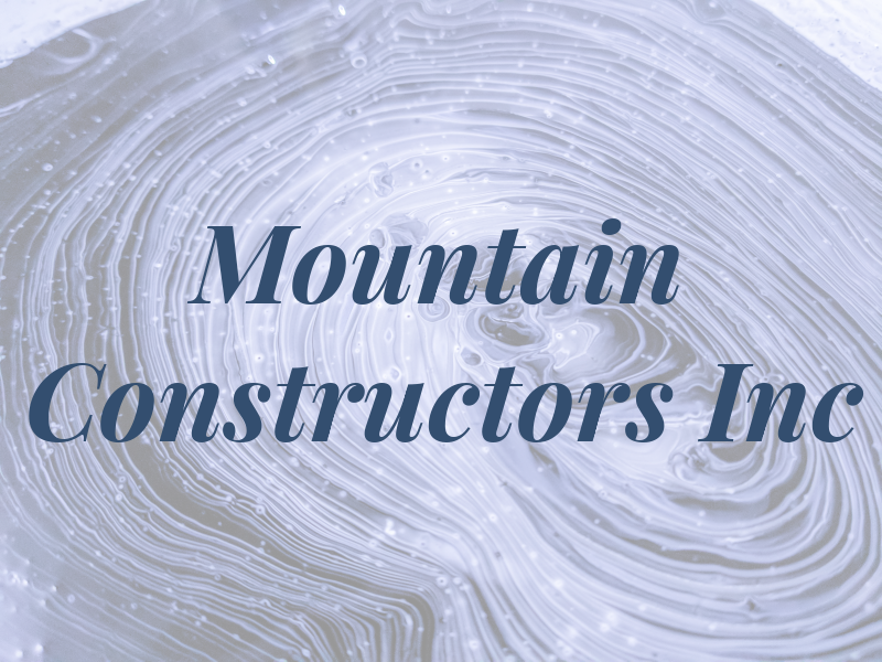 Mountain Constructors Inc