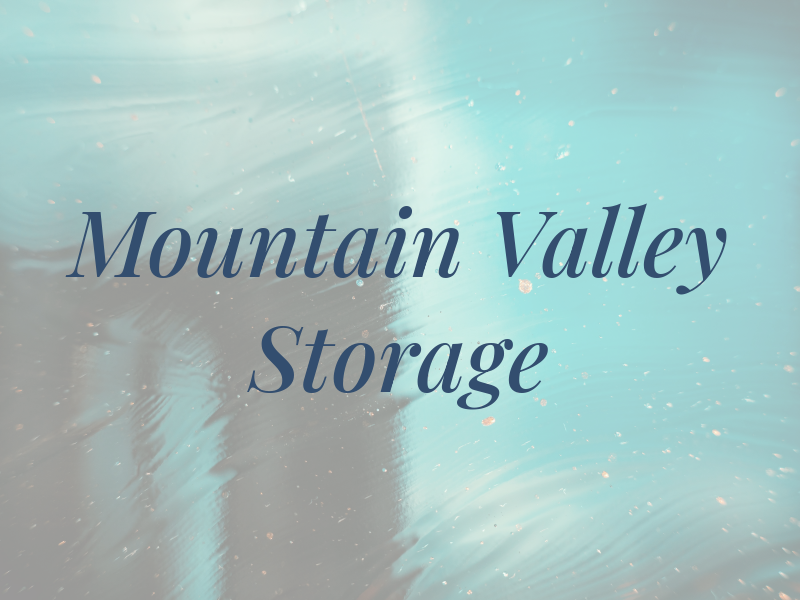 Mountain Valley Storage
