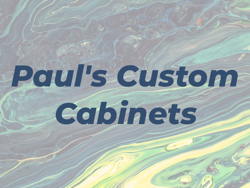 Mr Paul's Custom Cabinets