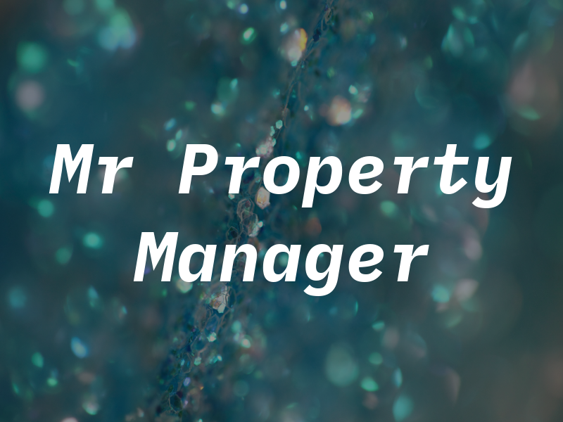Mr Property Manager