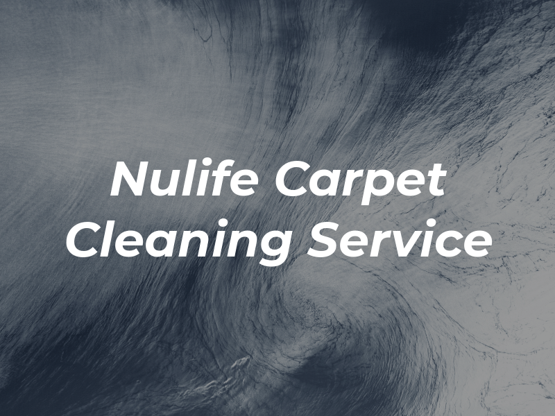 Nulife Carpet Cleaning Service