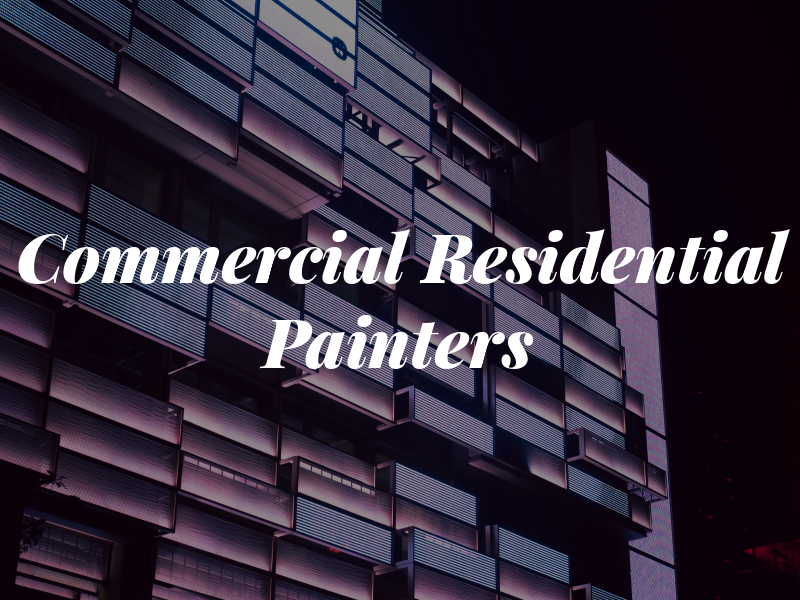 NJ Commercial & Residential Painters