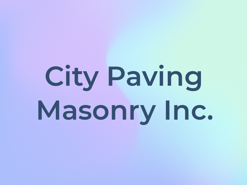 NY City Paving & Masonry Inc.