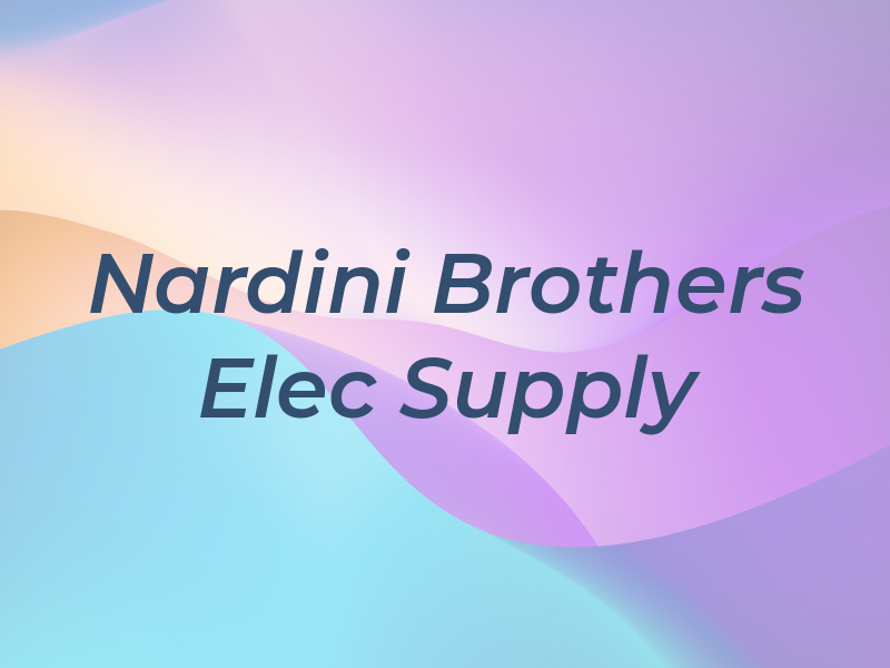 Nardini Brothers Elec Supply Co