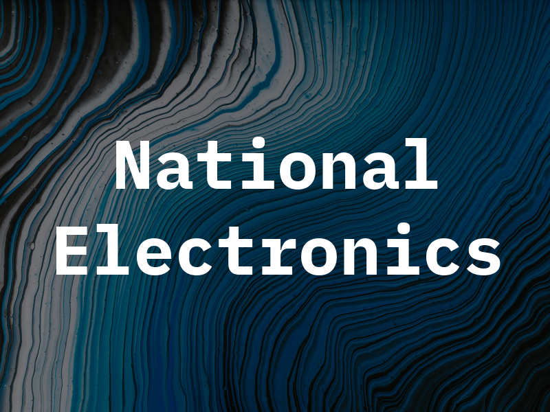 National Electronics