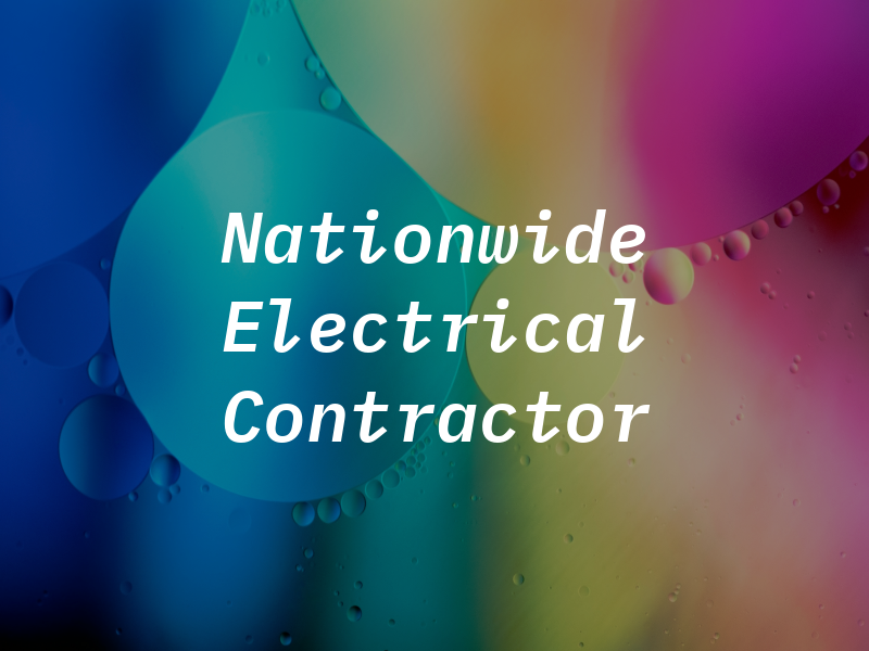 Nationwide Electrical Contractor