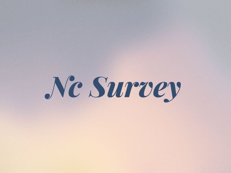 Nc Survey