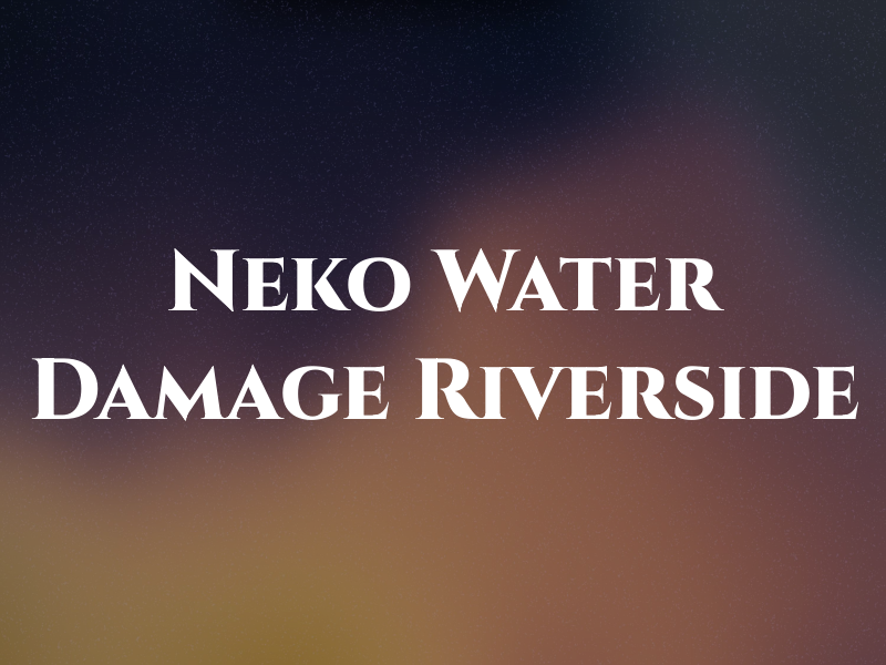 Neko Water Damage Riverside