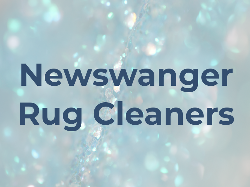 Newswanger Rug Cleaners