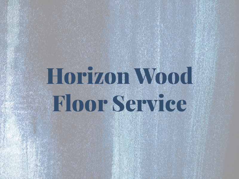 New Horizon Wood Floor Ser﻿vice
