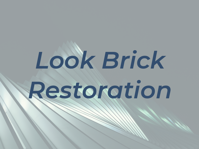 New Look Brick Restoration