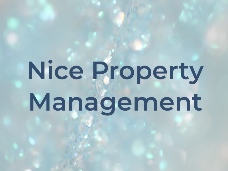 Nice Property Management Co