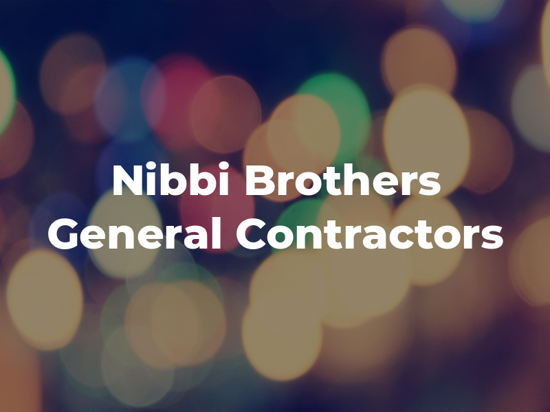 Nibbi Brothers General Contractors