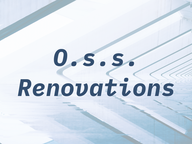 O.s.s. Renovations