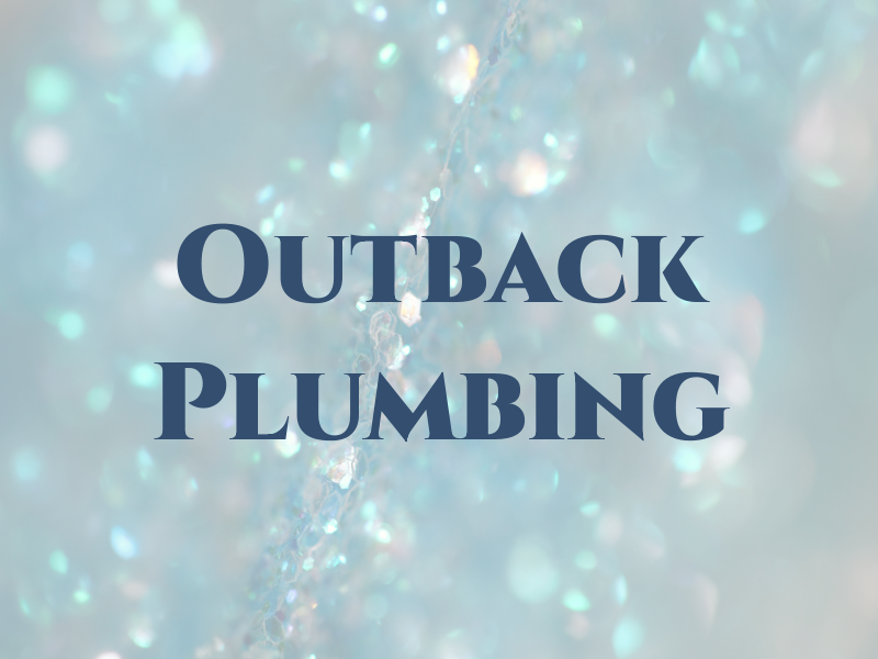 Outback Plumbing