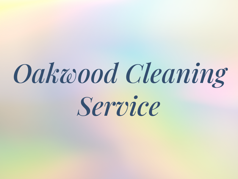 Oakwood Cleaning Service