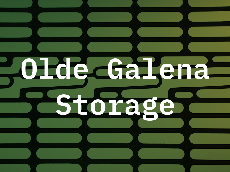 Olde Galena Storage