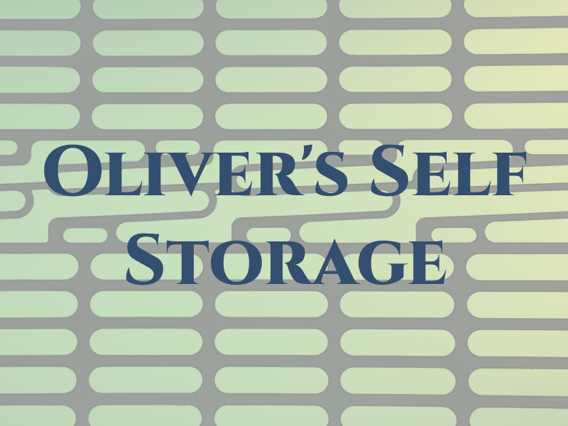 Oliver's Self Storage