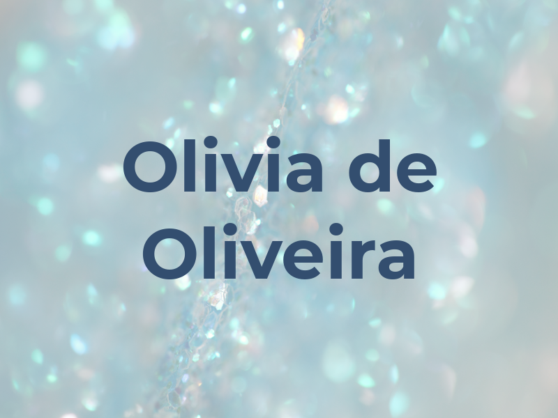 Olivia de Oliveira