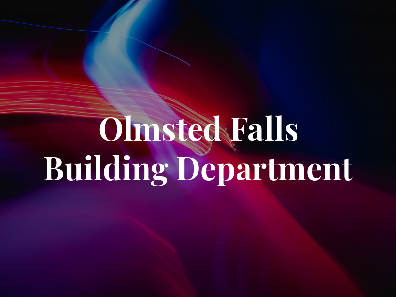 Olmsted Falls Building Department