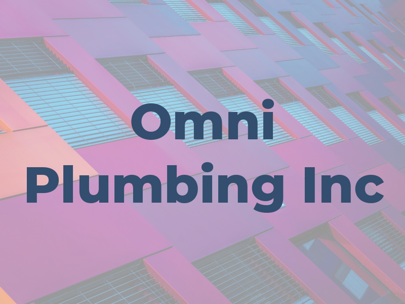 Omni Plumbing Inc