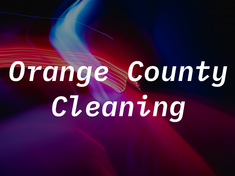 Orange County Cleaning
