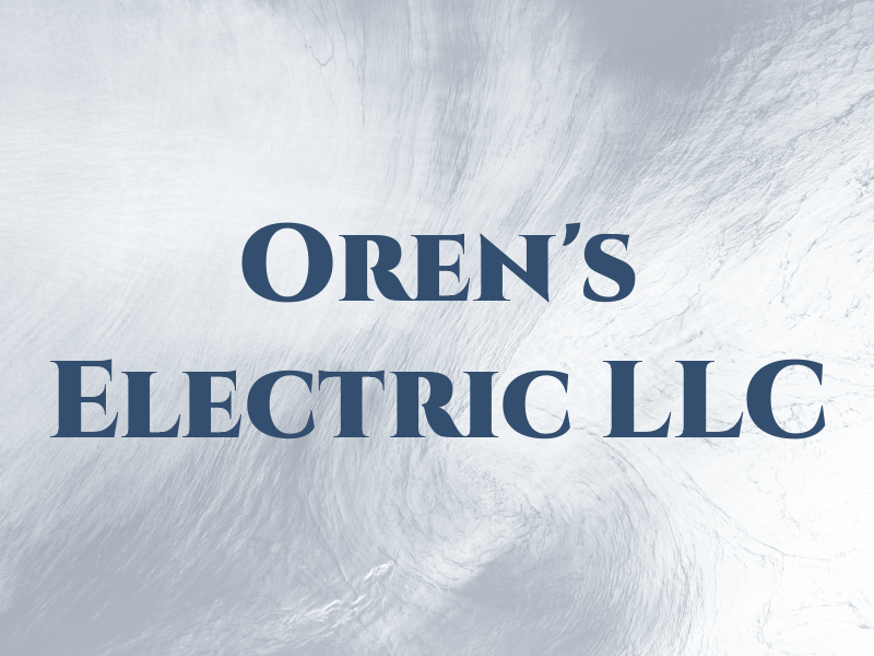 Oren's Electric LLC